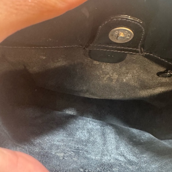 SOLD 🛑 Gucci Vintage Patent Leather Shoulder Bag  
Y2K Interlocking GG w/ COA - Picture 10 of 12